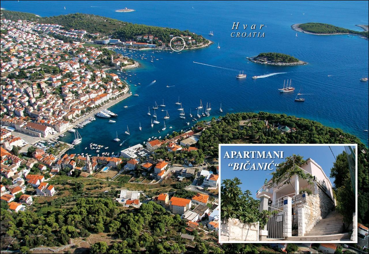 Apartments Bicanic Hvar Town Extérieur photo